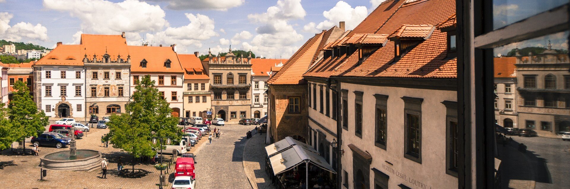 Mapa bariérovosti ve městě Prachatice